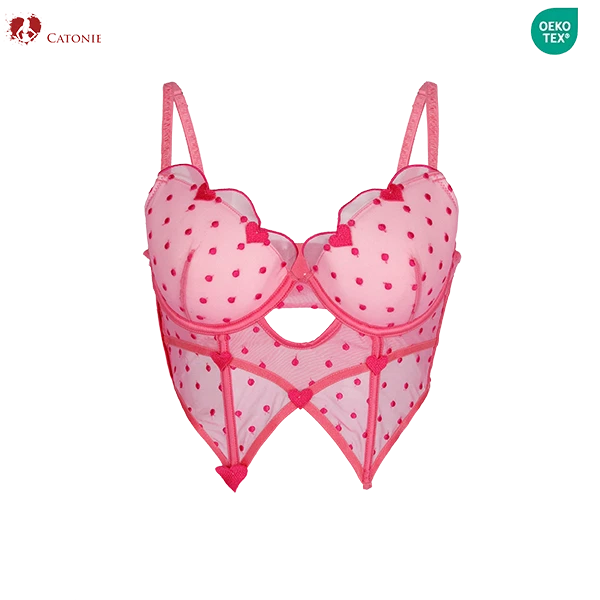 pink red lace underwear manufacturers